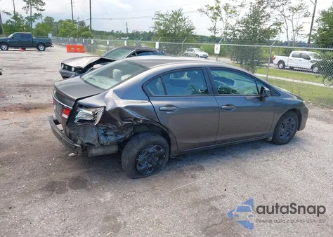 2013 Honda Civic Lx z USA, uszkodzony, nr VIN 2HGFB2F5XDH596904